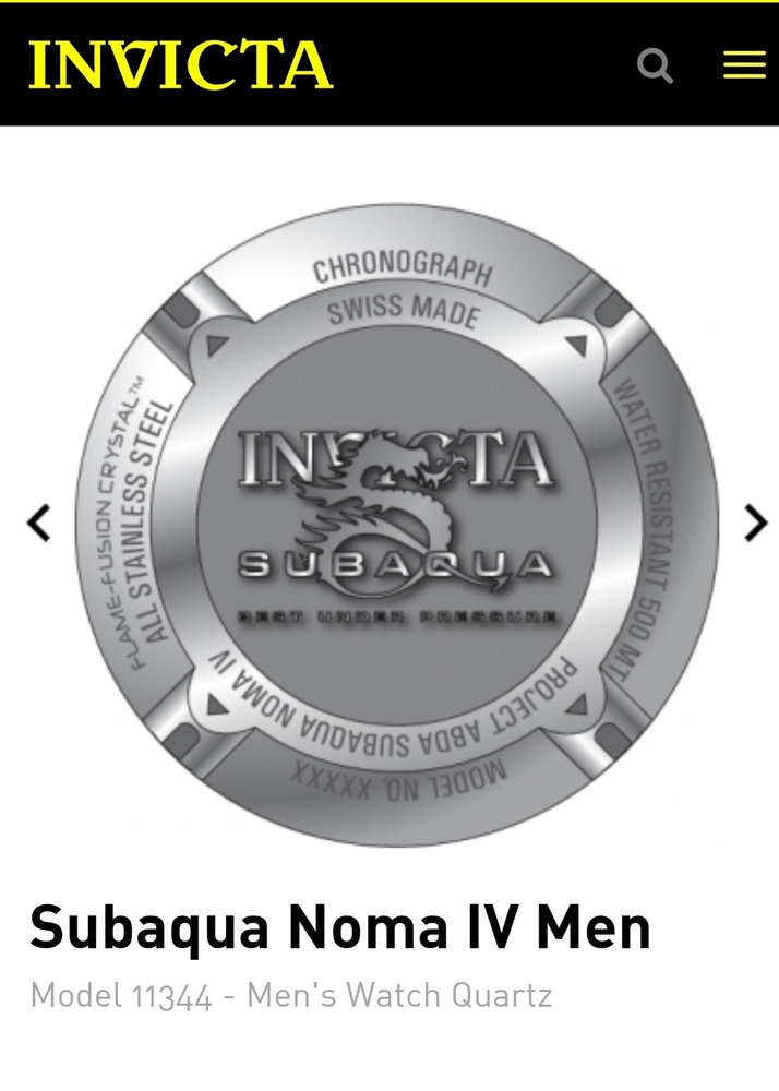 Men's Invicta Subaqua Noma IV. 2 EXTRA BANDS INCLUDED! - Picture 2 of 8